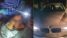 Lietuvį rado miegantį pavogtame BMW