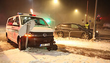 Tauragėje &bdquo;Lexus&ldquo; susidūrė su policijos automobiliu