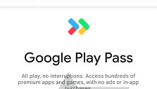&bdquo;Google Play Pass&ldquo; paslauga