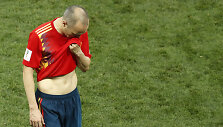 Andresas Iniesta sužaidė 131-ąjį ir paskutinį mačą Ispanijos rinktinėje.