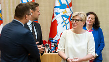 Laurynas Kasčiūnas, Gabrielius Landsbergis, Ingrida &Scaron;imonytė