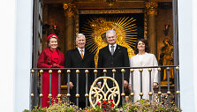 Karalienė Mathilde, Belgijos Karalius Pilypas, Gitanas Nausėda, Diana Nausėdienė