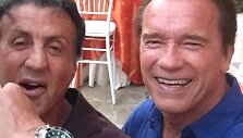 Sylvesteris Stallone ir Arnoldas Schwarzeneggeris