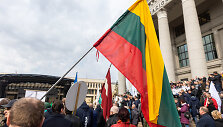 Lietuvos pieno gamintojų mitingas prie LR Seimo