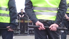 Policija saugo gėjų eitynių dalyvius nuo jų prie&scaron;ininkų