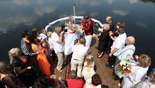 Laive ant Kauno marių vasarą tuokiasi nemažai kauniečių
