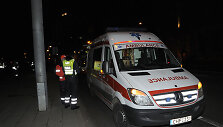 Greitoji pagalba ir policija įvykio vietoje