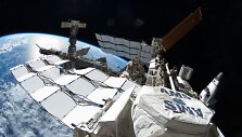Tarptautinė kosminė stotis ir prie jos prisijungę kosminiai laivai