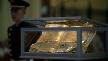 Kolumbijoje rodoma ampulė su velionio popiežiaus Jono Pauliaus II krauju
