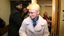N.Venckienė i&scaron;eina i&scaron; posėdžio 