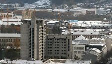 Kauniečius ir miesto svečius &scaron;iurpinantis pastatas turi vilčių vėl sulaukti statybininkų. 