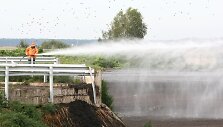 Apdorojamas nuotekų dumblas