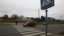 &Scaron;i perėja Ateities ir Visorių gatvių sankryžoje &ndash; itin pavojinga.