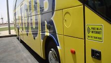Autobusas, kuriame galima naudotis internetu