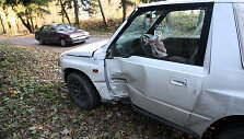 Sudaužytas automobilis