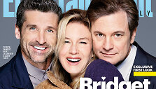 Filmo &bdquo;Bridžitos Džouns kūdikis&ldquo; aktoriai Patrickas Dempsey, Renee Zellweger ir Colinas Firthas