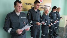 Nauji Panevėžio aps. VPK pareigūnai