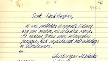 Mindaugo M. lai&scaron;kas Vytautui Landsbergiui