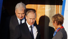 Vladimiras Putinas atvyksta į Pekiną