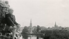 Žvilgsnis į Klaipėdą nuo pilies bastiono. Apie XX a. 4 de&scaron;imtmetis. M. Kulčinskajos rinkinys. 