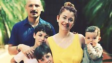 Jurgis Didžiulis, Erica Jennings su vaikais 