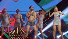 Juozas Butnorius, kadras i&scaron; &bdquo;Eurovizijos&ldquo; nacionalinės atrankos laidos