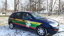 Tauti&scaron;kas automobilis: Giedriaus Platūkio &bdquo;Ford&ldquo; su Vyčiu