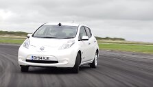 &bdquo;Nissan Leaf&ldquo; &scaron;onaslydžio trasoje