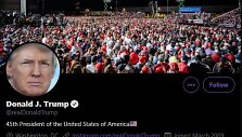Donaldo Trumpo &bdquo;Twitter&ldquo; paskyra