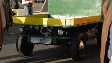 Iki &scaron;ių dienų i&scaron;liko tik keli originalūs Plattenwagen sunkvežimiai