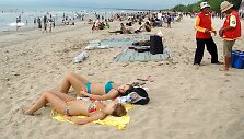Turistų pamėgtos Balio salos paplūdimys