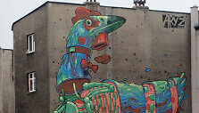  &bdquo;Vilnius Street Art&ldquo; dalyvausiančio Aryz darbai