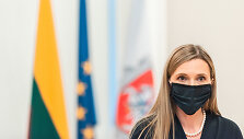 Vidaus reikalų ministrės A. Bilotaitės pristatymas