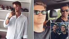 Emilio Ballackas kartu su tėčiu Michaelu