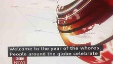 BBC naujametis sveikinimas Kinijos žmonėms
