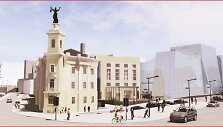 Vie&scaron;bučio &bdquo;Hilton&ldquo; vizualizacija