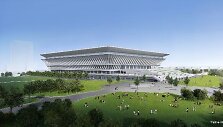 Tokijo vandens sporto centro projekto atvaizdas