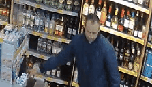 Alkoholio vagystės tyrime ie&scaron;komas vyras