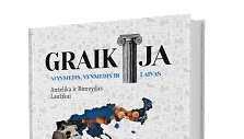 Knygos &bdquo;Graikija. Alyvmedis, vynmedis ir laivas&ldquo; vir&scaron;elis
