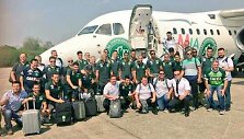 &bdquo;Chapecoense&ldquo; komandos nuotrauka prie&scaron; skrydį