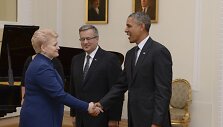 D.Grybauskaitė ir B.Obama