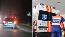 Temos iliustracija: vieta, kur įvyko nelaimė, reikalauja visų eismo dalyvių atidumo, ypač patamsiai.