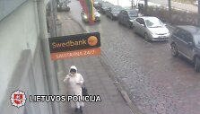 Užfiksuota įtariamoji