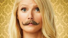 Filmo &bdquo;Ūsuotasis ponas Mortdecai&ldquo; plakatas su Gwyneth Paltrow