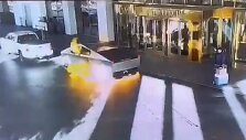 &bdquo;Tesla Cybertruck&ldquo; sprogimas Las Vegase