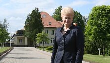 D.Grybauskaitė apžiūrėjo būsimąją rezidenciją