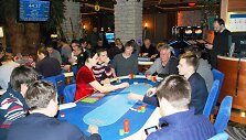 "Žvejo i&scaron;&scaron;ūkis" turnyro akimirka / pokerisgyvai.lt nuotr.