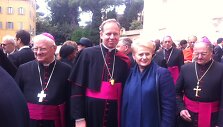 Dalia Grybauskaitė susitikime su Lietuvos arkivyskupais