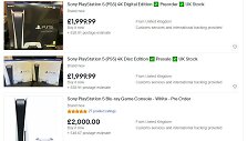500 eurų įprastai kainuojantys &bdquo;Playstation 5&ldquo; patekę į perpardavėjų rankas smarkiai pabrangsta