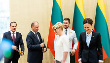 Valdemaras Toma&scaron;evskis, Saulius Skvernelis, Ingrida &Scaron;imonytė, Vytautas Mitalas, Viktorija Čmilytė-Nielsen